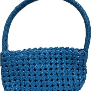 Forever 21 Blue Woven Shoulder Bag
